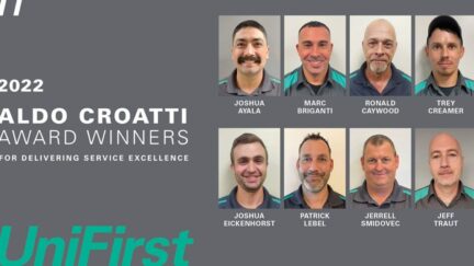 UniFirst names the Aldo Croattie Award winners for customer service excellence