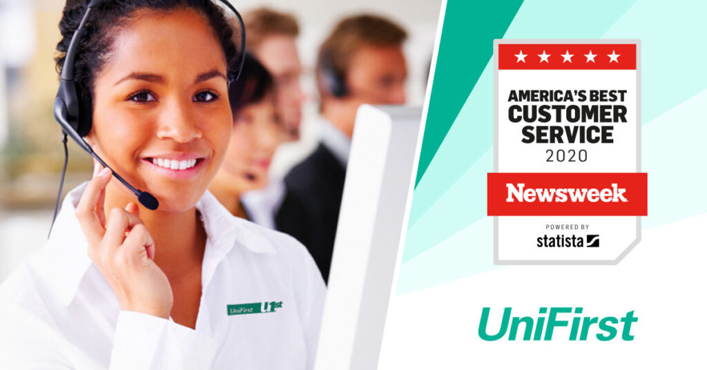UniFirst Named by Newsweek on the Best Customer Service List