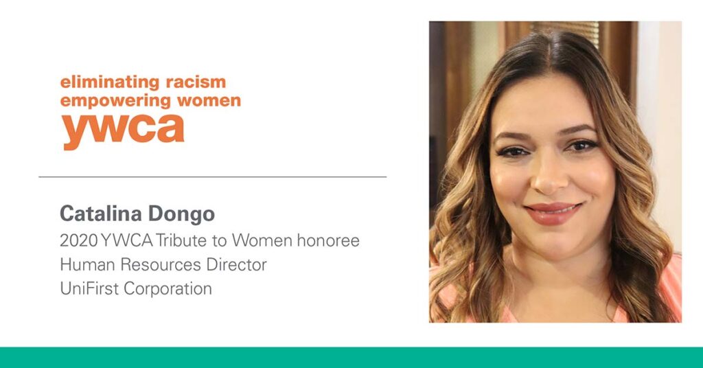 UniFirst Human Resources Director Catalina Dongo Honored by YWCA