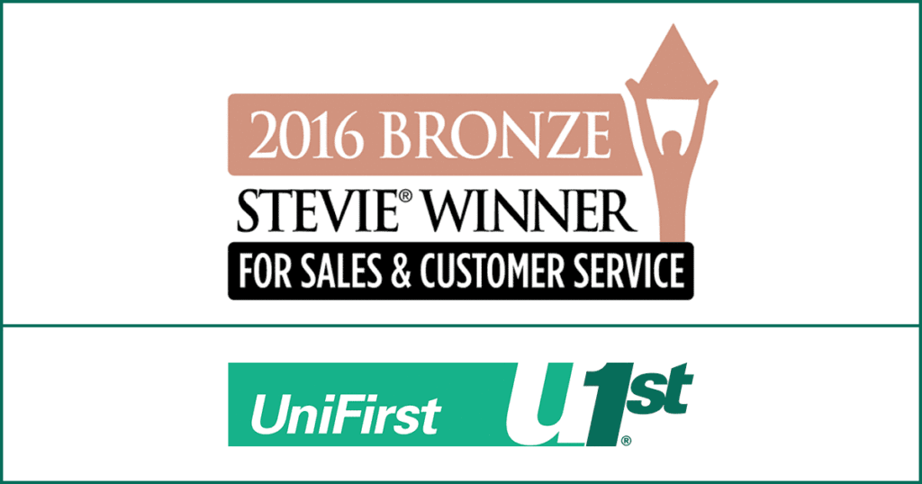 Stevie Award for sales and customer service