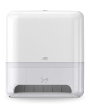 Tork Matic Hand Towel Roll Dispenser with Intuition Sensor in white