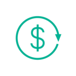 Cost Savings Icon showing a dollar sign