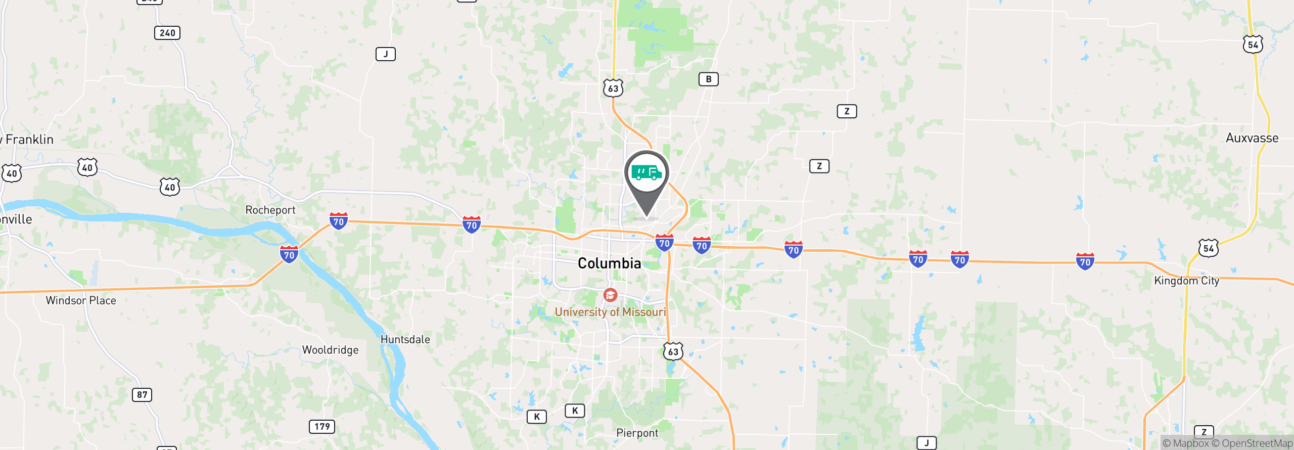 Map Image For columbia mo uniforms