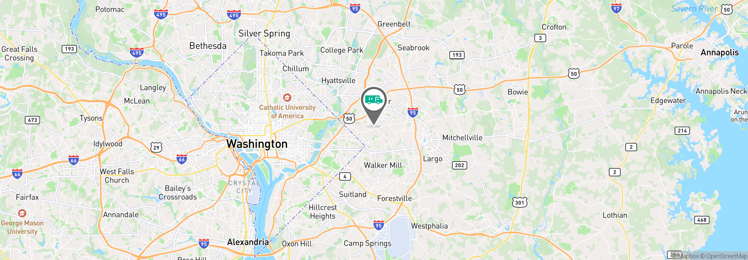 Map Image For district of columbia md uniforms