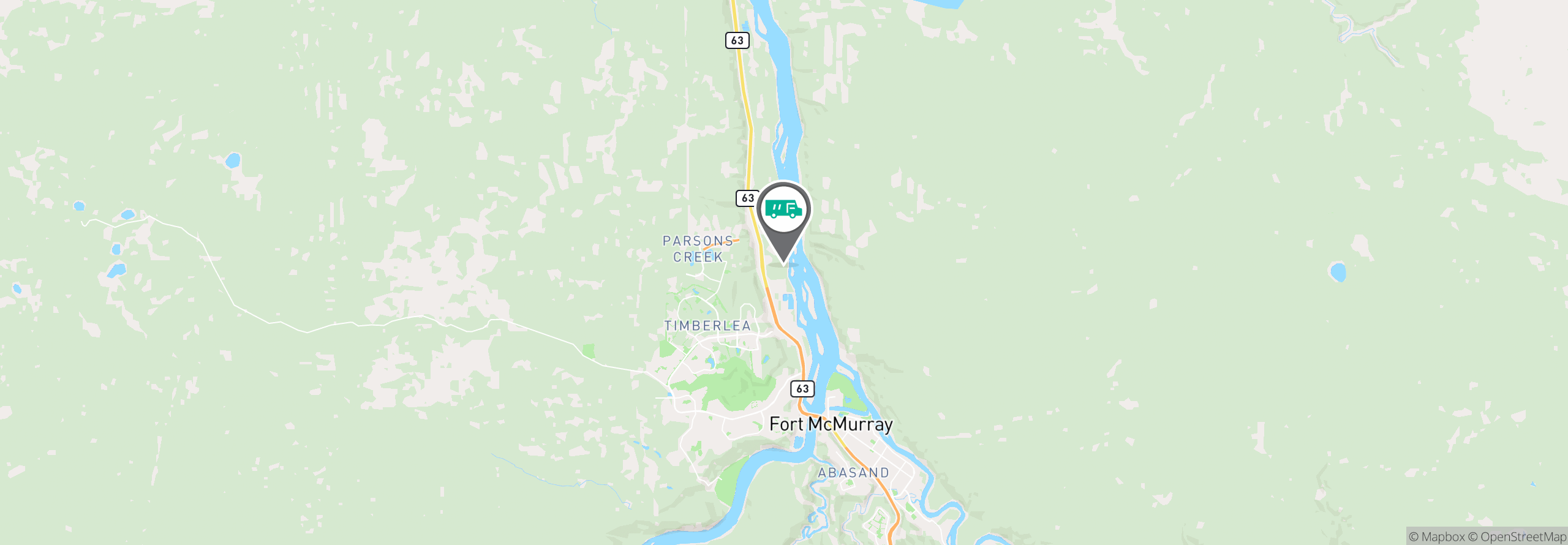 Map Image For fort mcmurray ab facility services