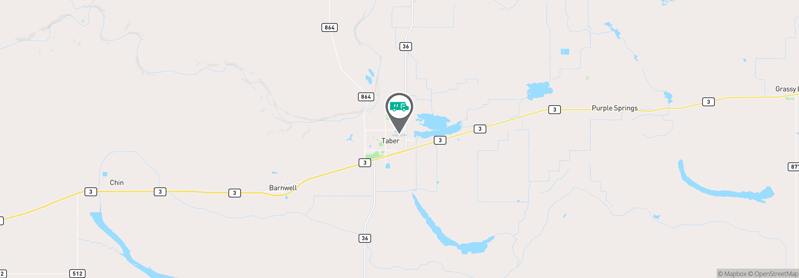 Map Image For lethbridge ab facility services