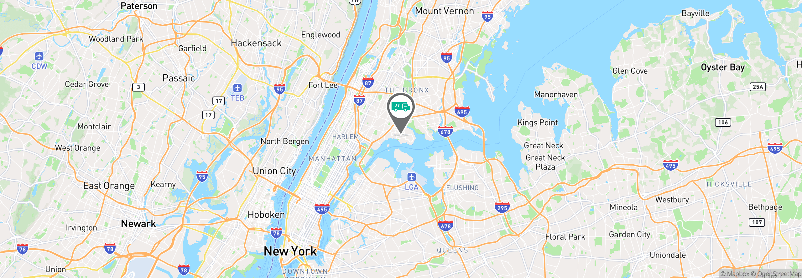 Map Image For metro ny facility services