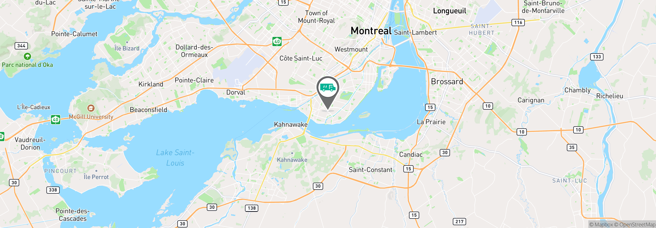 Map Image For montreal qc uniforms