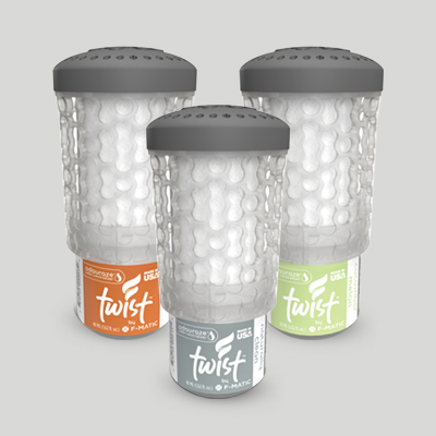 A collection of automatic air freshener refills